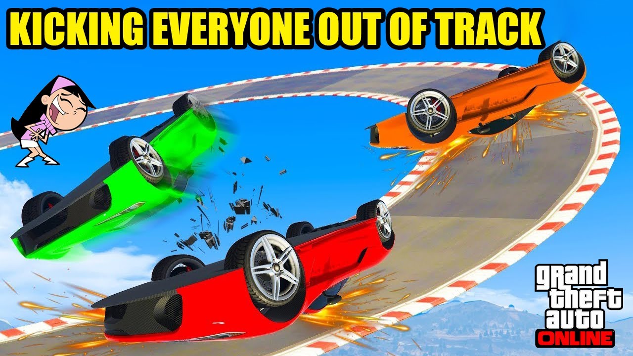 Pushing Everyone Out Of The Track 😂 * GTA 5 Gameplay | 📸 Facecam - Black Fox Tamil Gaming