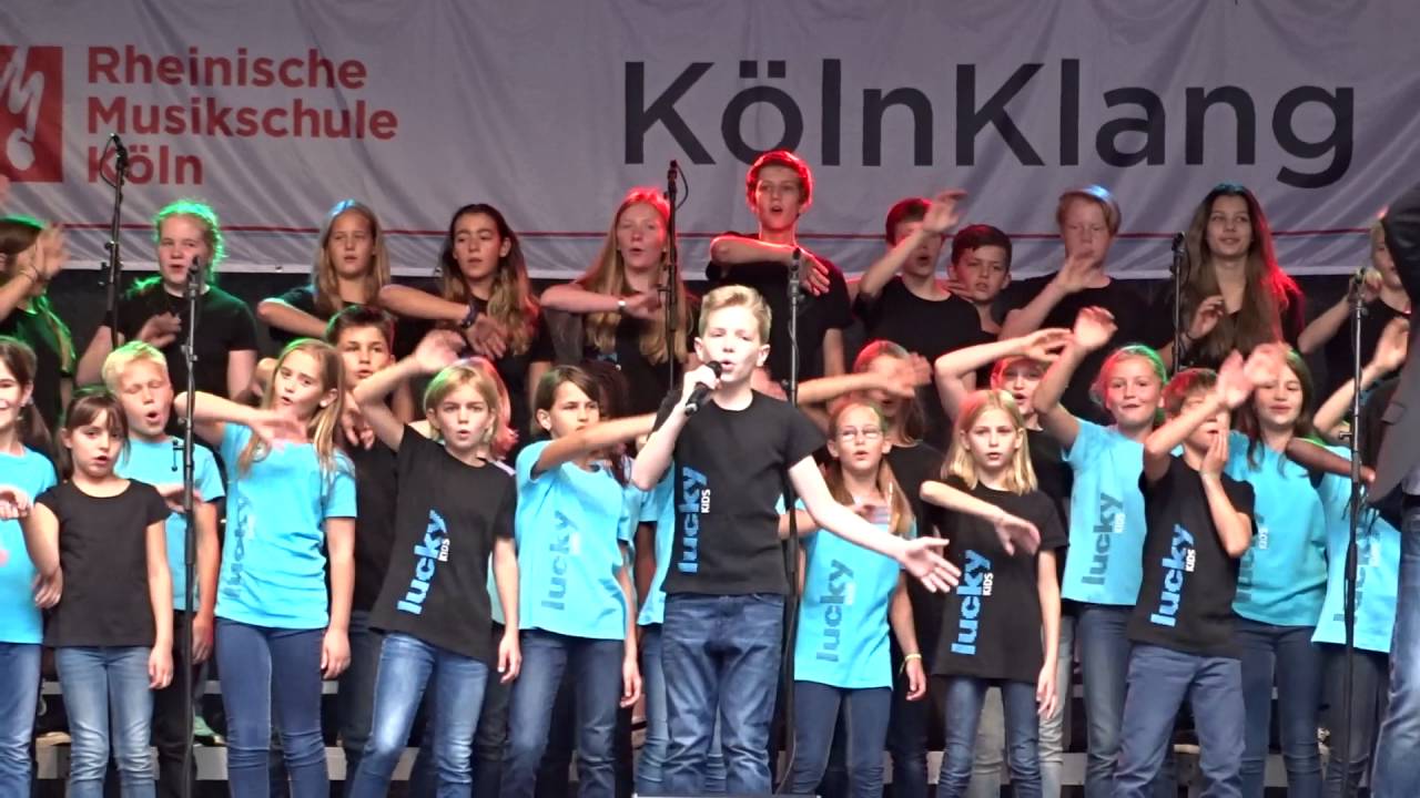 Lucky Kids Live @Cologne KölnKlang Open Air 2016 – Wir sind groß (Mark Forster)