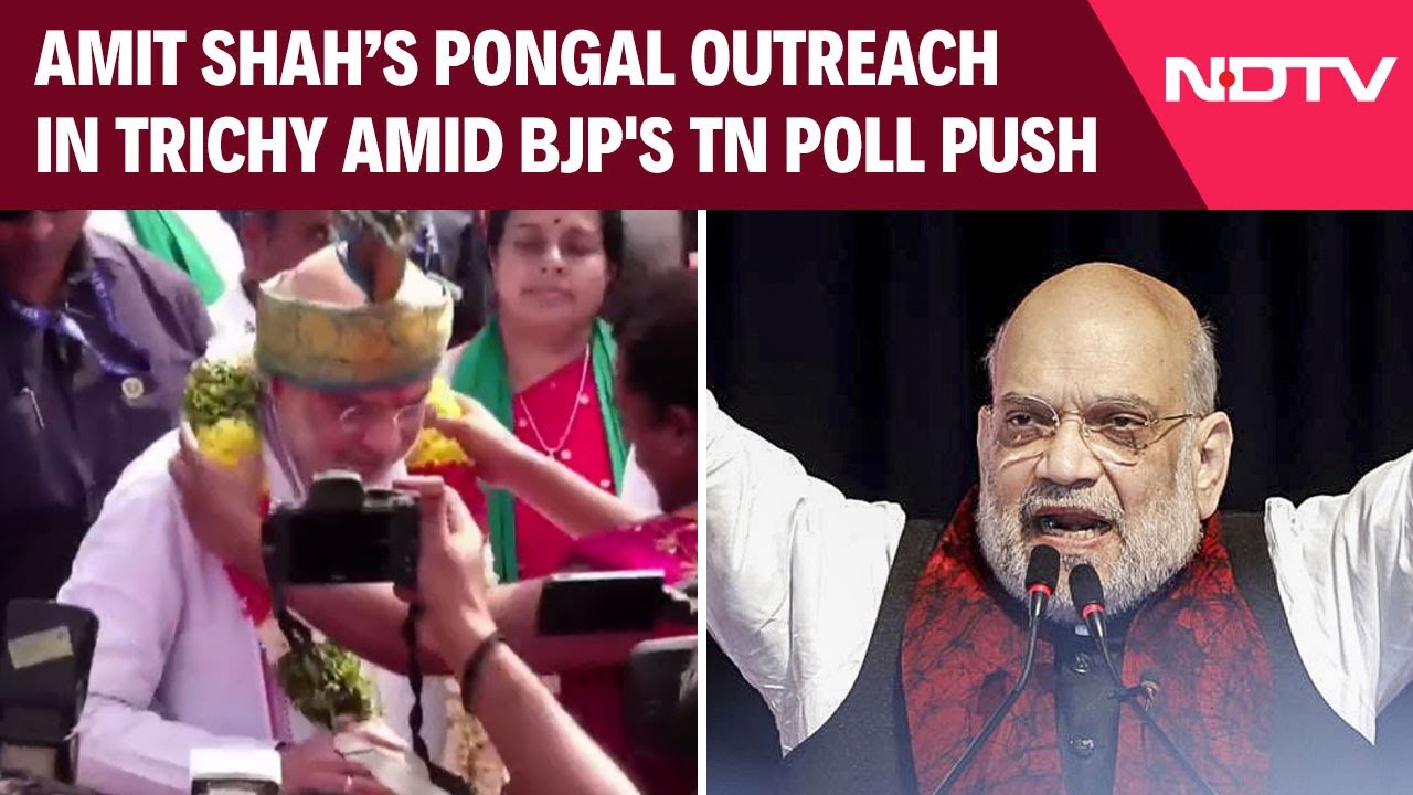 Tamil Nadu News | Amit Shah’s Pongal Outreach in Trichy Signals BJP’s Tamil Nadu Poll Push