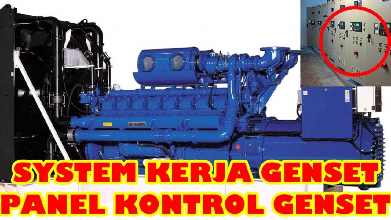 TRAINING SYSTEM KERJA GENSET DAN PANEL  KONTROL GENSET