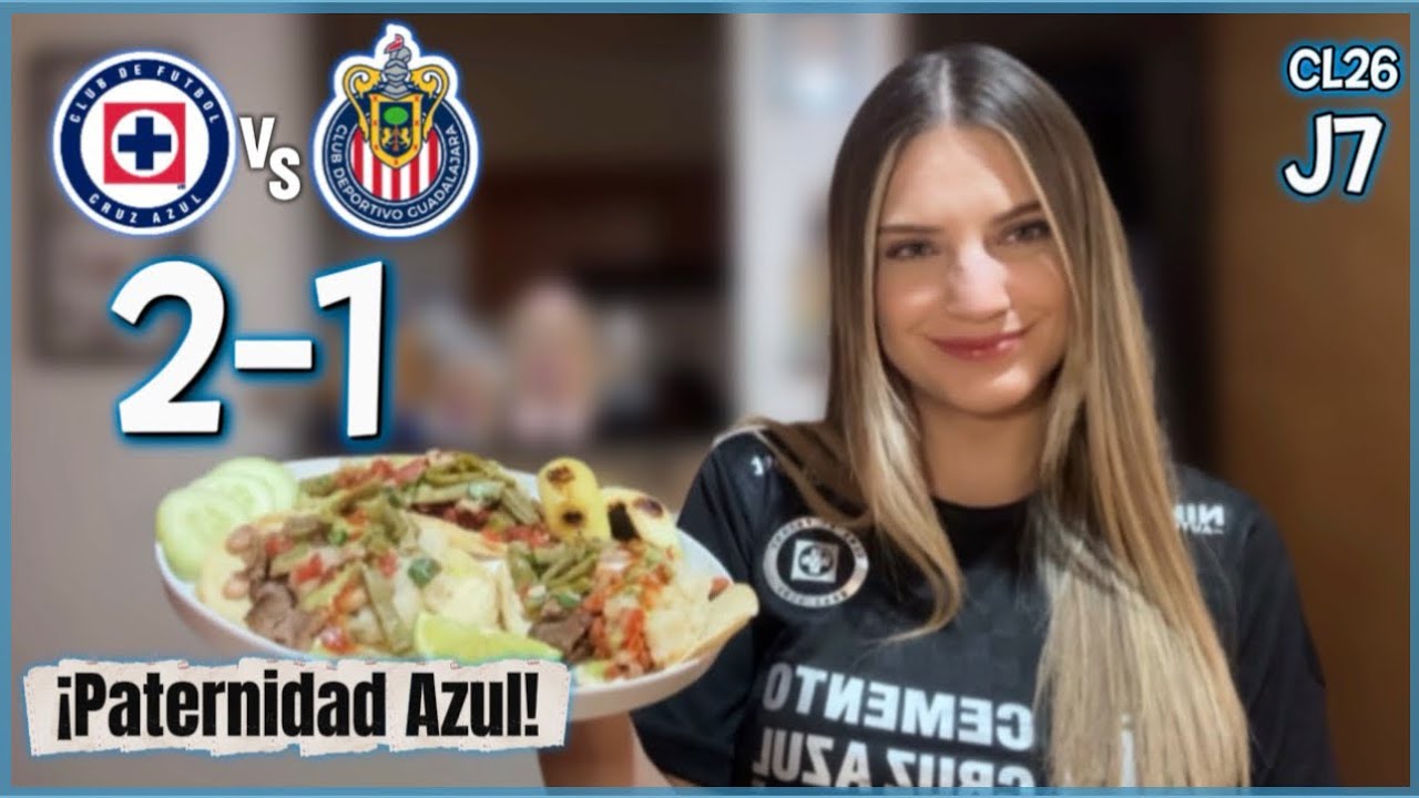 Cruz Azul 2 - 1 Chivas | 🌮 Tacos estilo San Juan | LIGA MX 