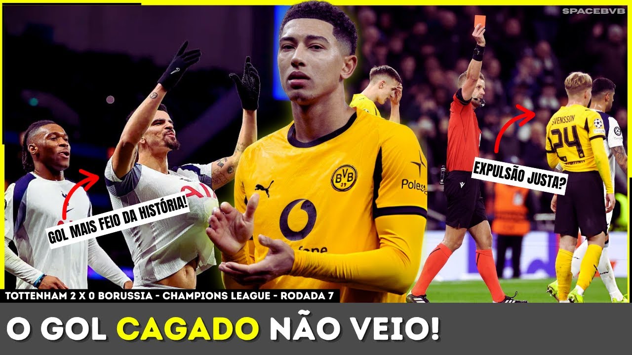 SEMPRE MAIS PERTO DE PERDER! Tottenham 2 x 0 BVB