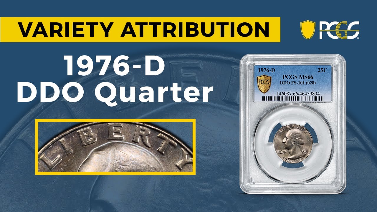 PCGS Variety Attribution | 1976-D Doubled Die Obverse Quarter