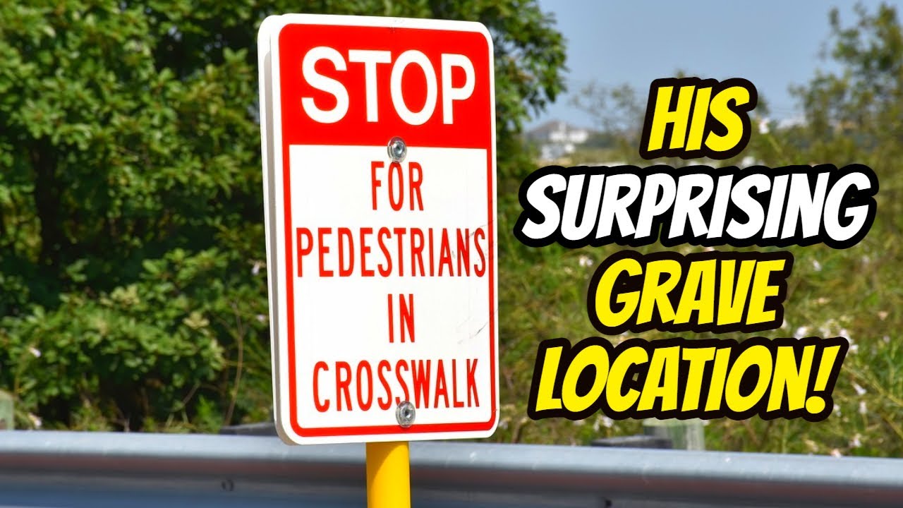 This Famous Actor Was RUN OVER IN A CROSSWALK & You Won't Believe Where He's Buried!