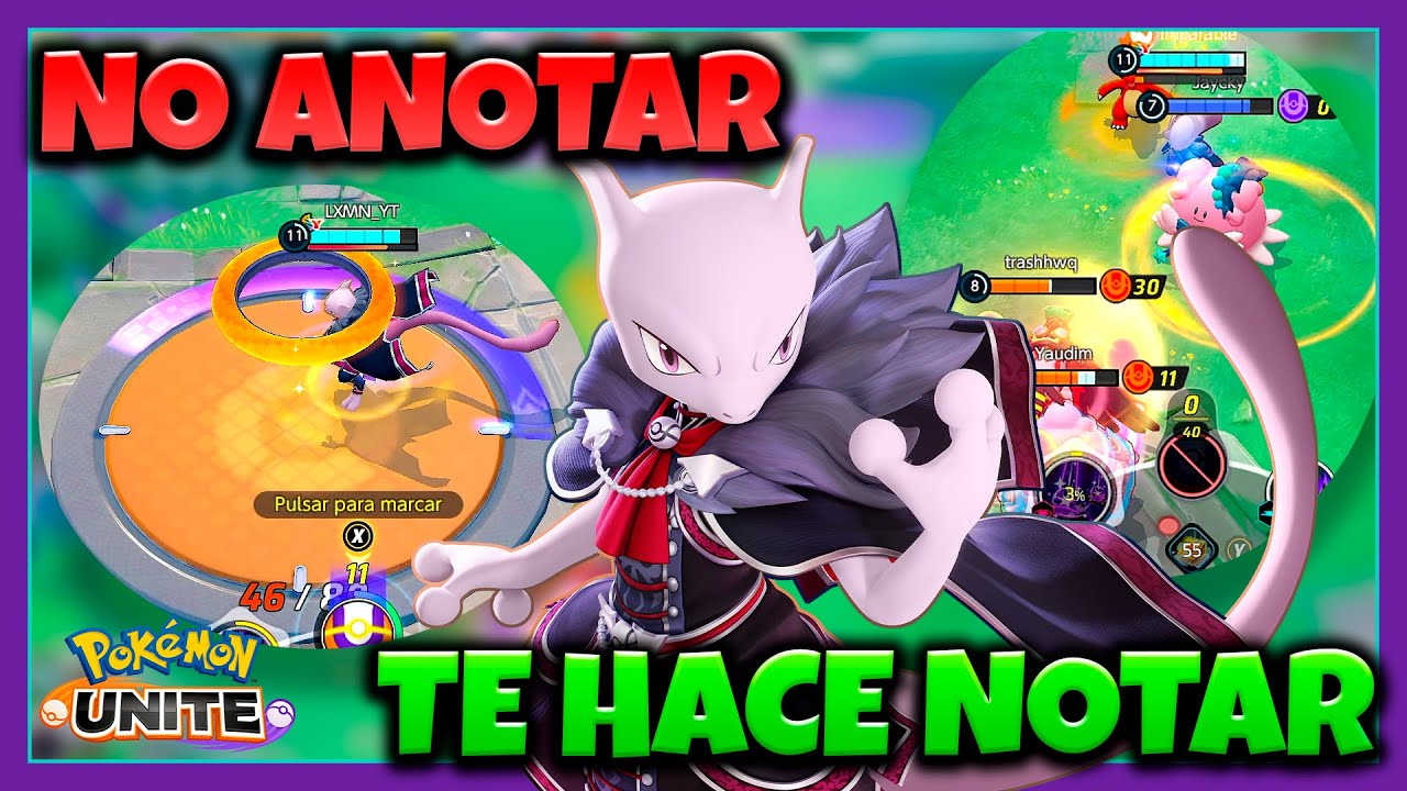 Cuando NO debes anotar con MEWTWO Y (y por que importa) | Pokemon Unite