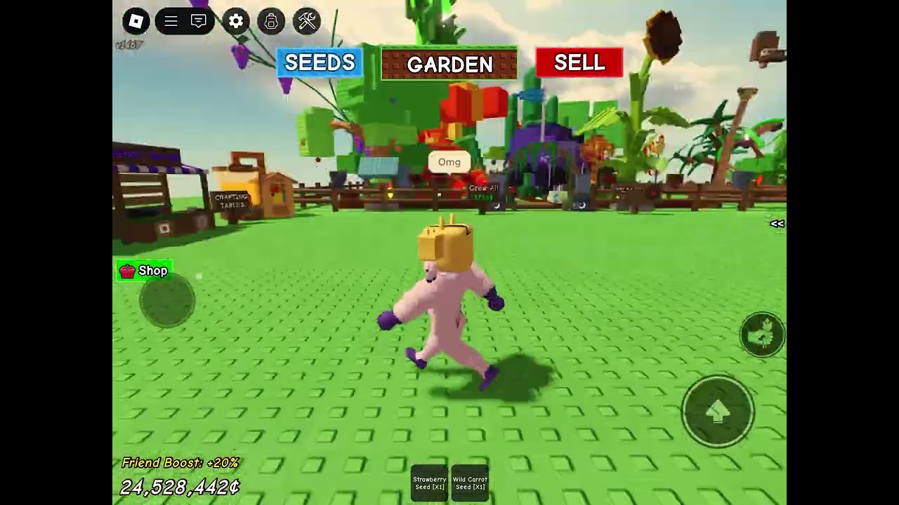 What just happened  in grow a garden