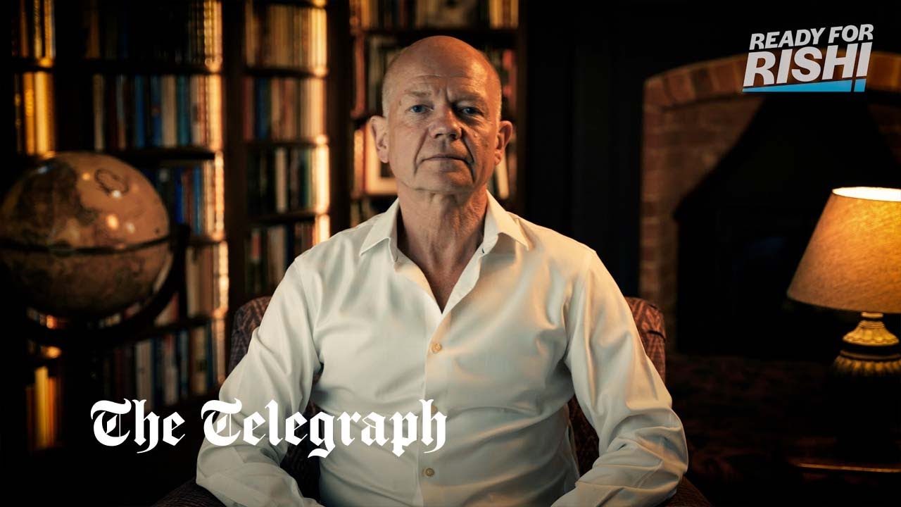 'A rare find in British politics': William Hague pleads with Tories to back Rishi Sunak as PM