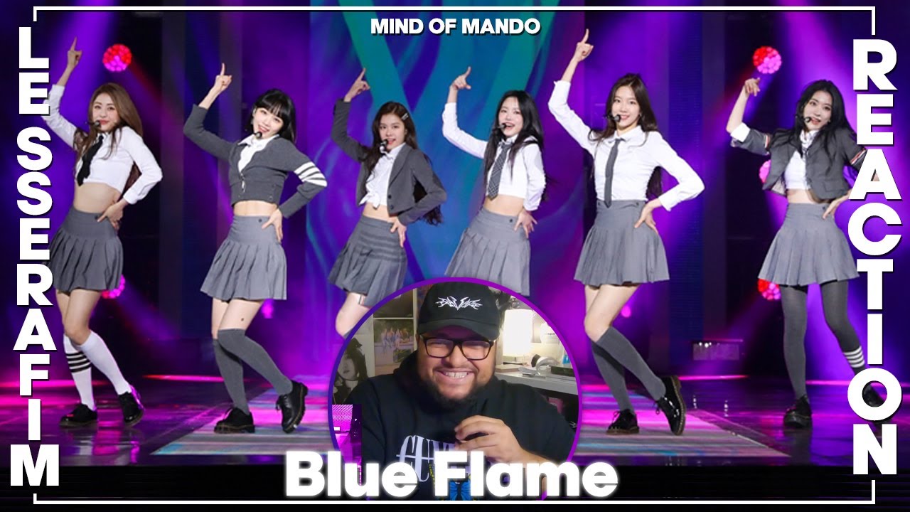 LE SSERAFIM 'Blue Flame' Showcase FANCAM REACTION | BALLERINA KAZUHA 😍