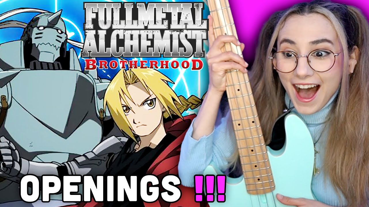 FULLMETAL ALCHEMIST BROTHERHOOD Openings (1-5) | FIRST TIME REACTION