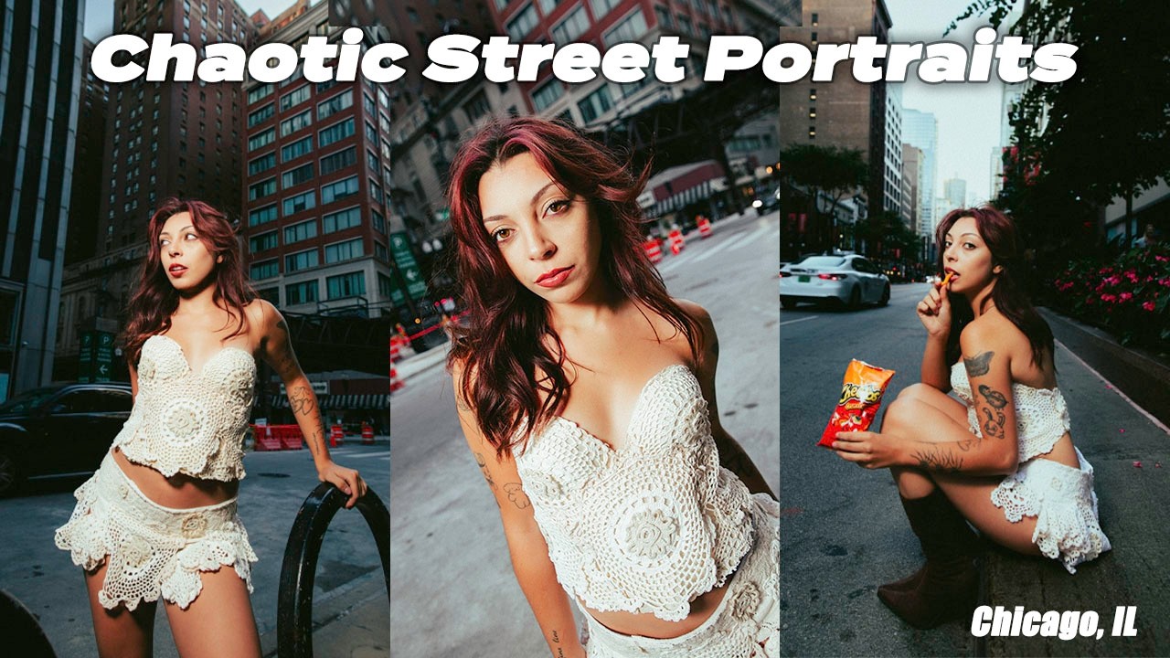 Bold Editorial Portraits in Downtown Chicago | Behind the Photo