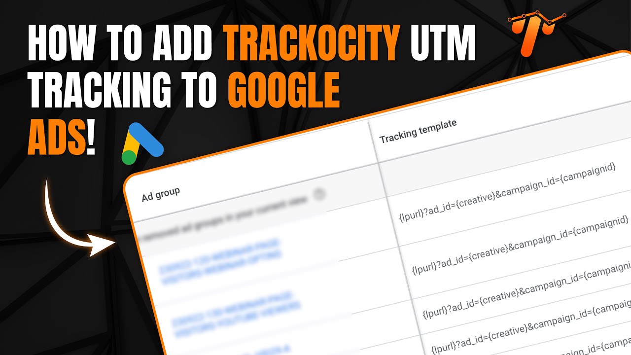 How to Add UTM parameter of Trackocity in Google ads