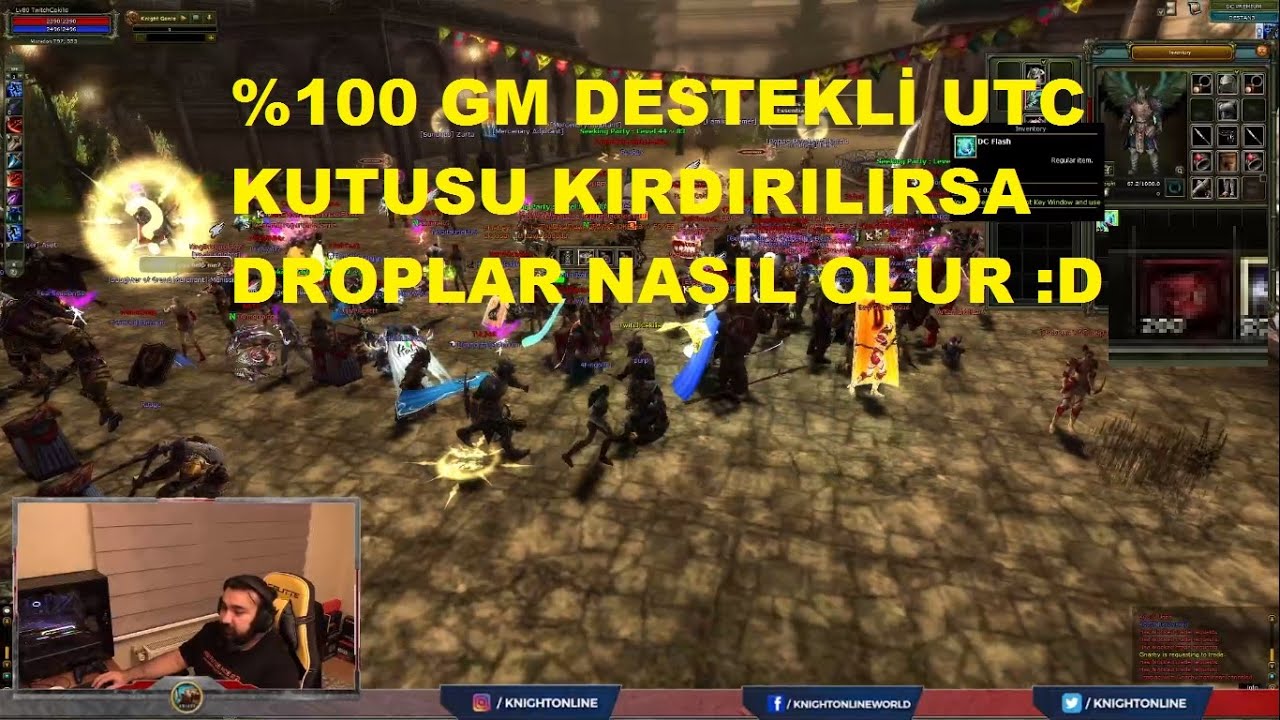 NttGame - % 100 Gm Destek' li Utc Kutusu Kırdırma :D - Knight Online