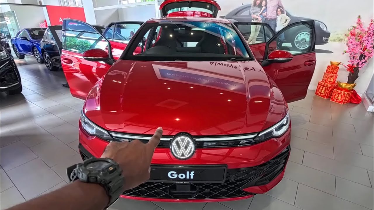 POV! VOLKSWAGEN GOLF R-Line MK8.5 in Kings Red