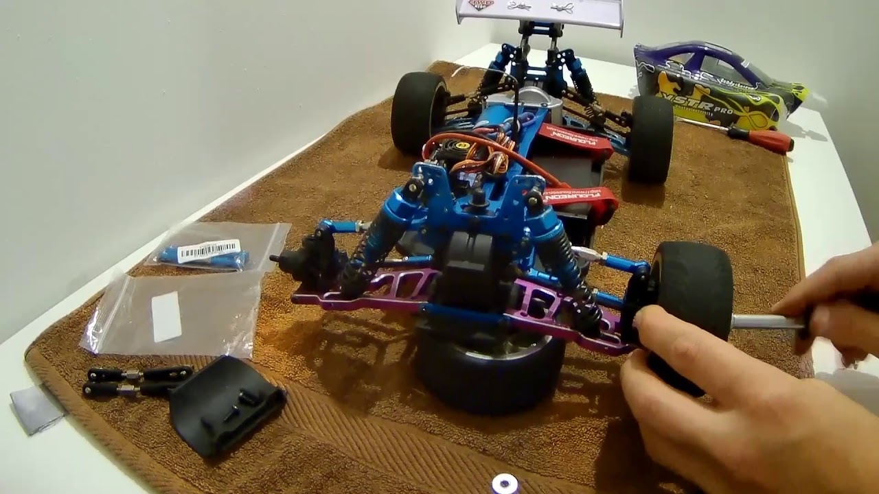 Spurstangen Alu upgrade