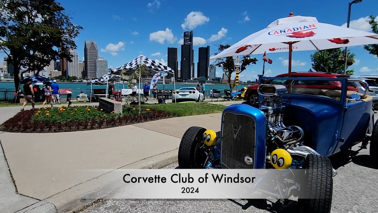 Corvette Club of Windsor Riverfront Show Walkaround 2024 #corvette #windsor #detroit