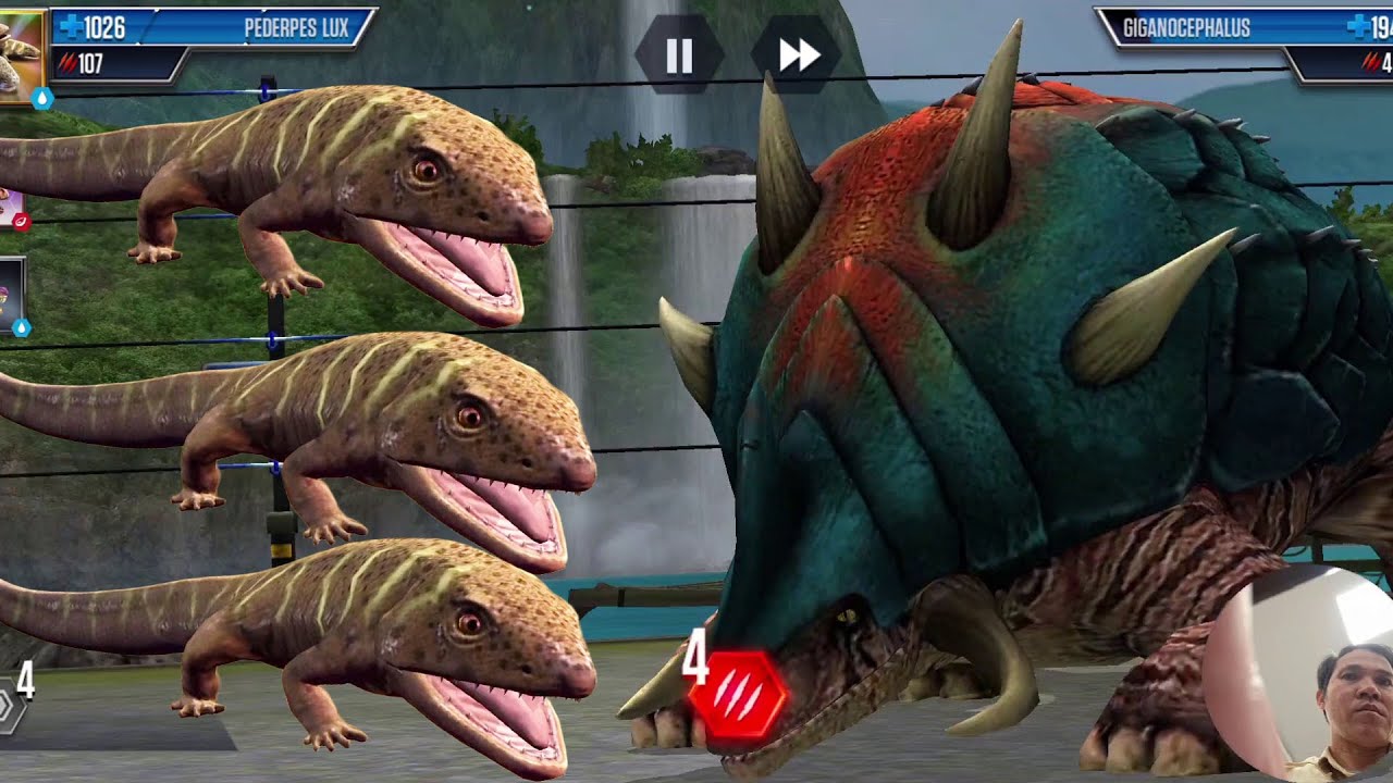 Team Dino PEDERPES LUX VS Team Dino TYRANNOSAURUS REX Ep15 