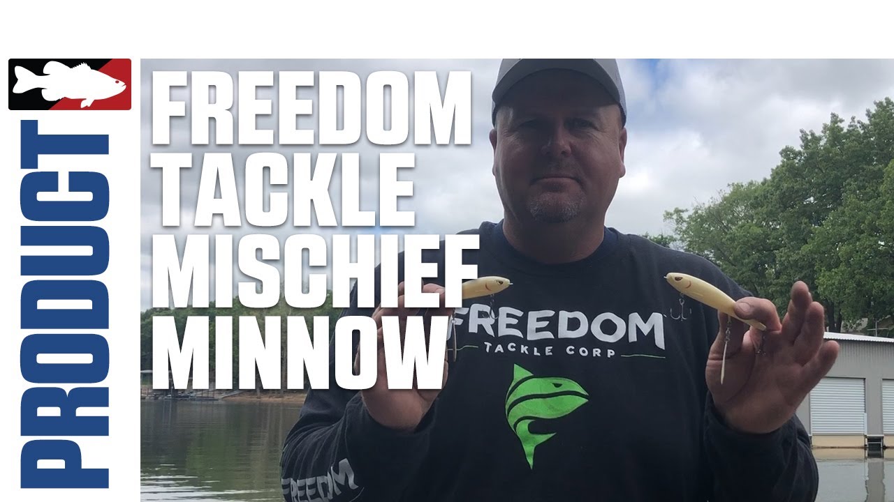 Freedom Mischief Minnow Bladed Topwater Baits with Jeremy Lawyer | ICAST 2020