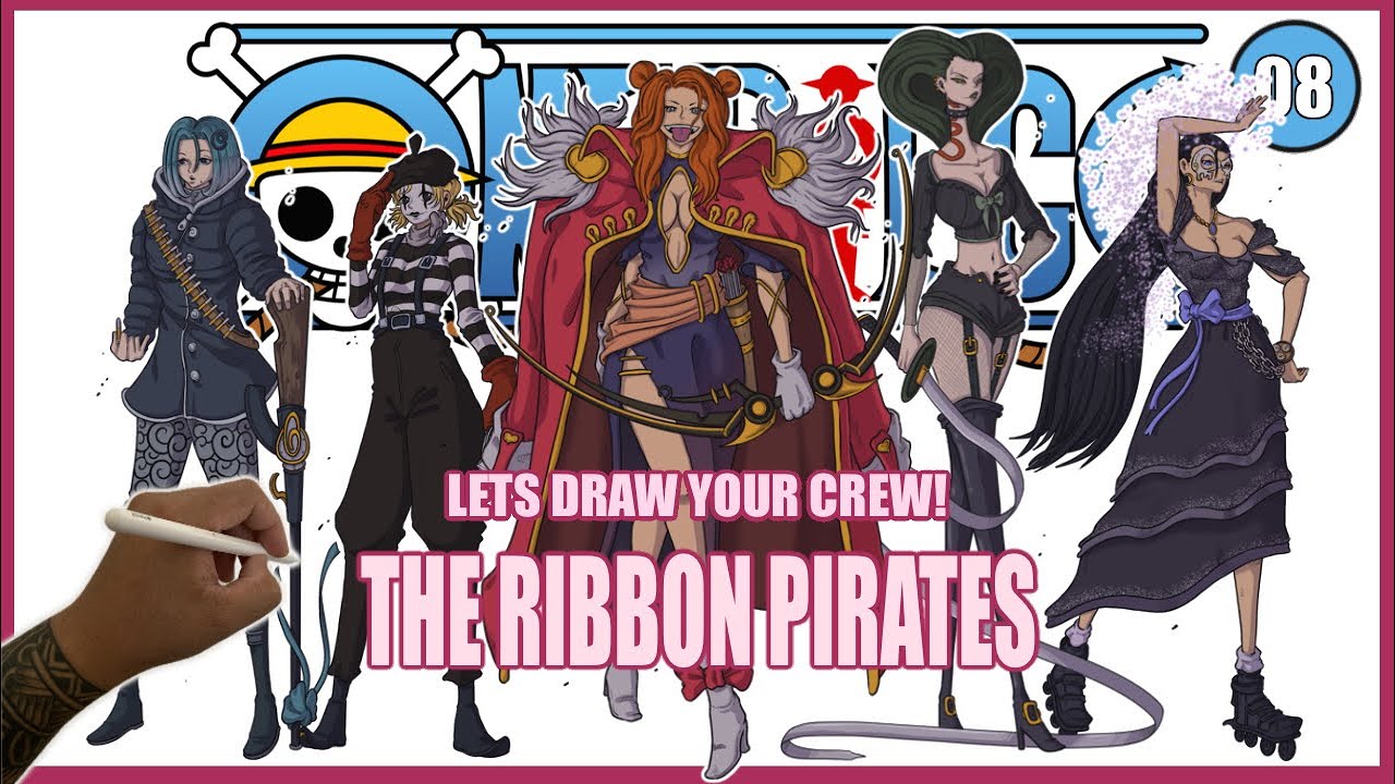 Drawing Your One Piece Crew | Episode 08: The Ribbon Pirates