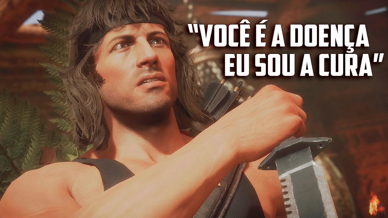 Melhores Falas do Rambo em Mortal Kombat 11