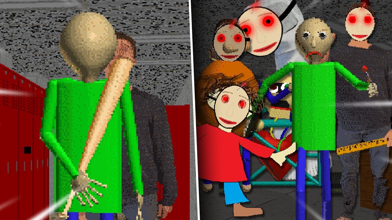 BALDI'S BASICS: КОНЕЦ ЗЛА!! | МОД Baldi's Basics