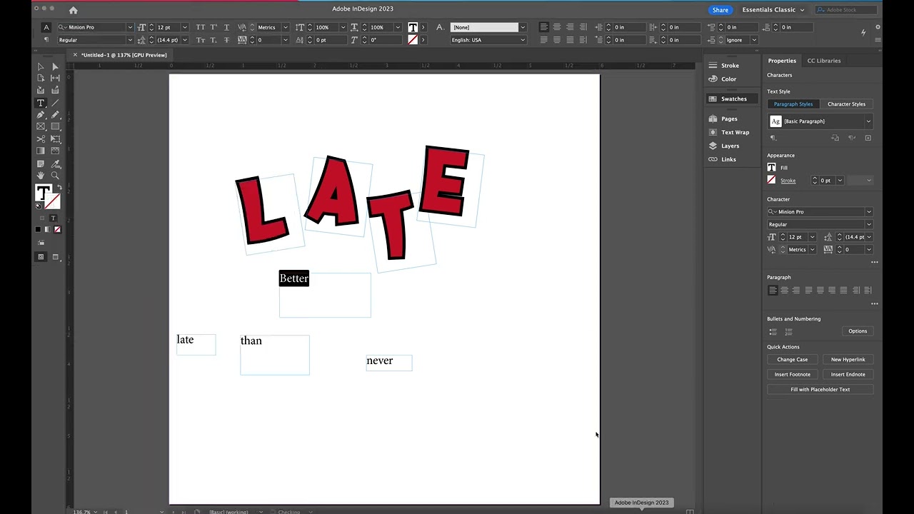 Typography Play