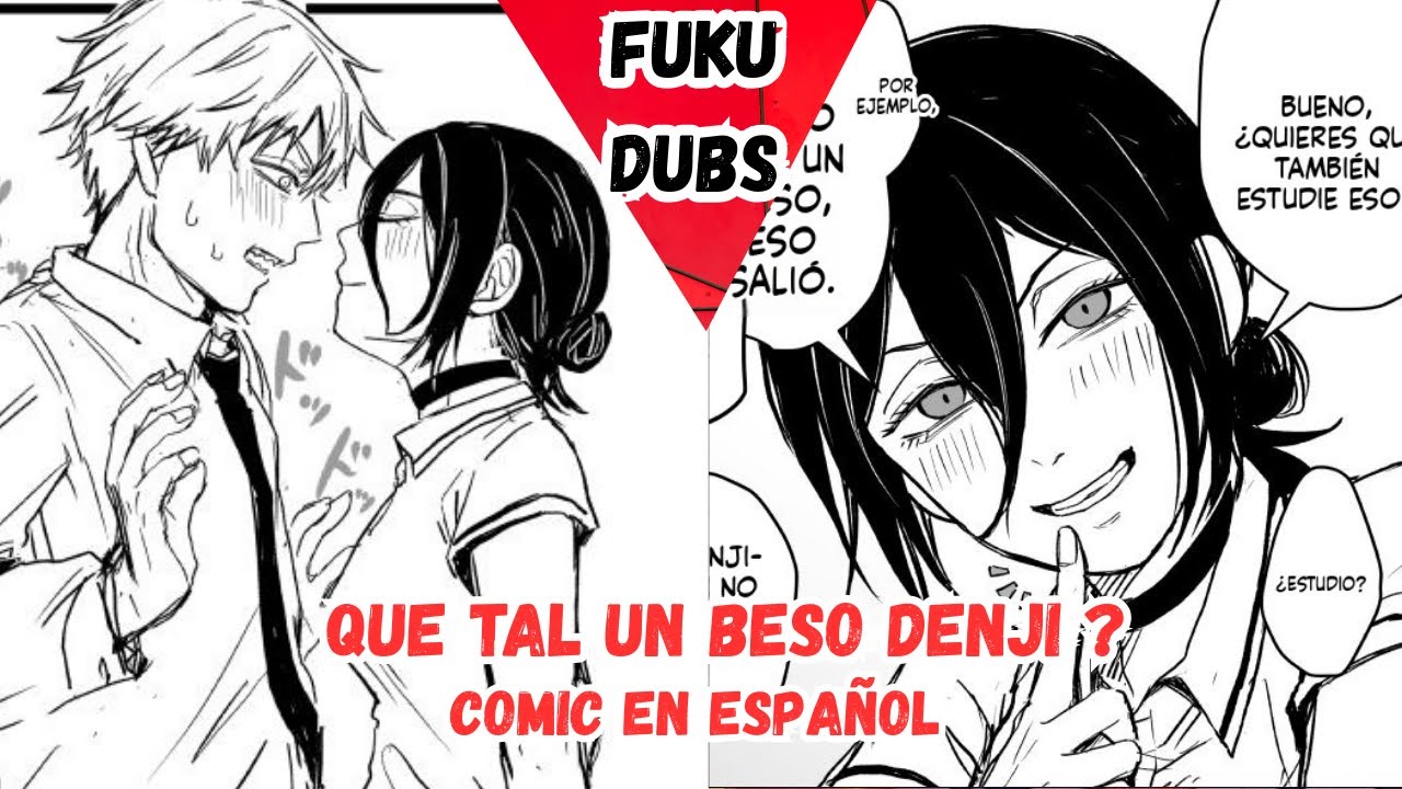 SESION DE BESOS CON REZE: CHAINSAWMAN COMIC EN ESPAÑOL 