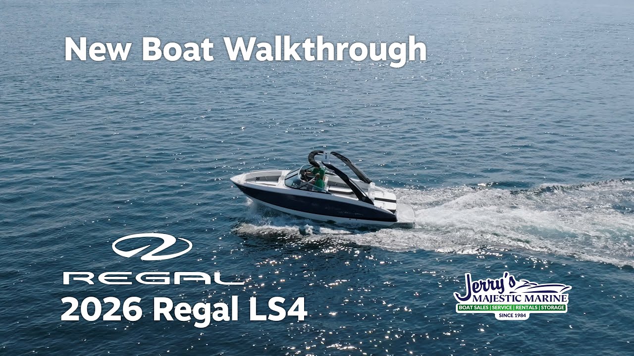 2026 Regal LS4 Walkthrough | Jerry's Majestic Marine