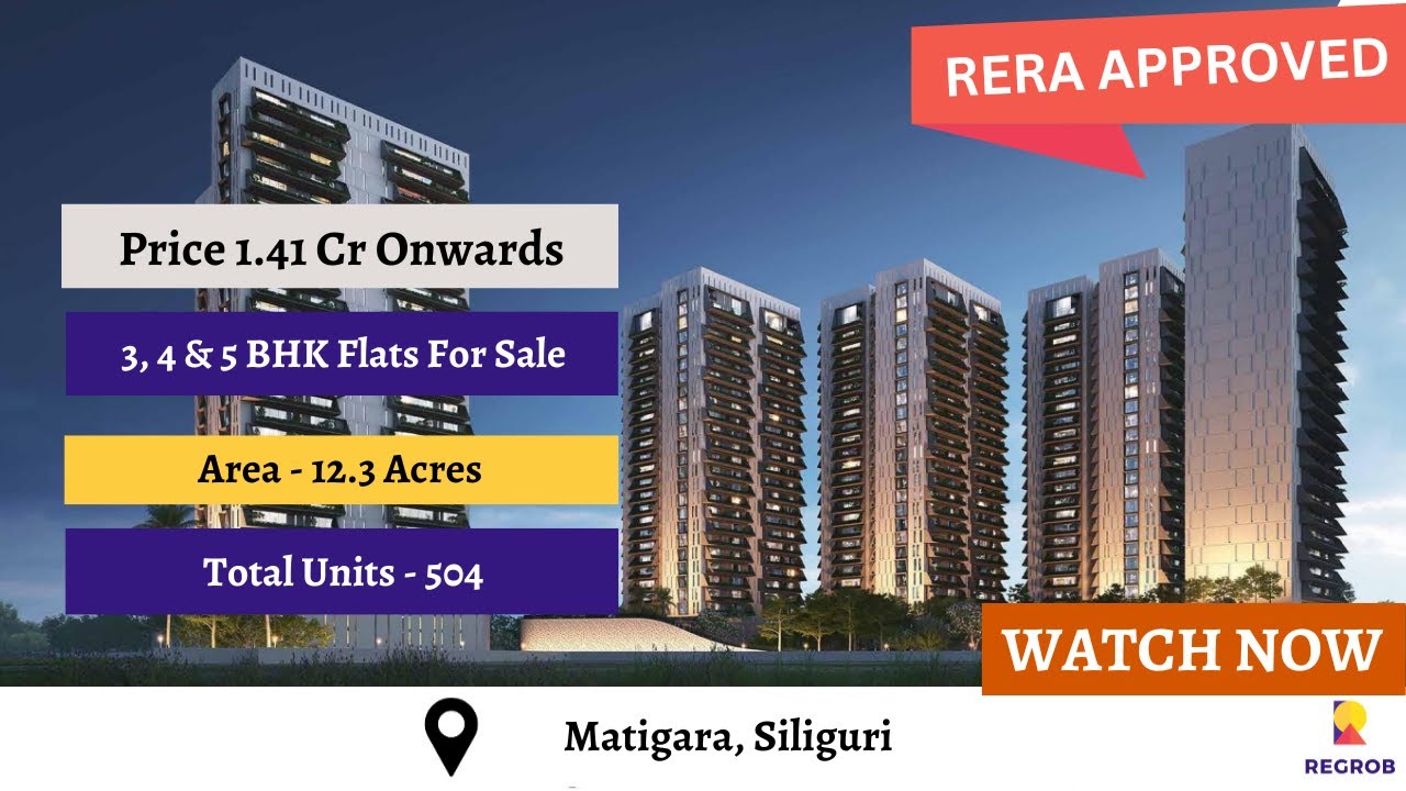 Beaumonde | ☎ 8861432056 | 3, 4 & 5 BHK Flats for Sale in Matigara, Siliguri | Price starts 1.41 Cr