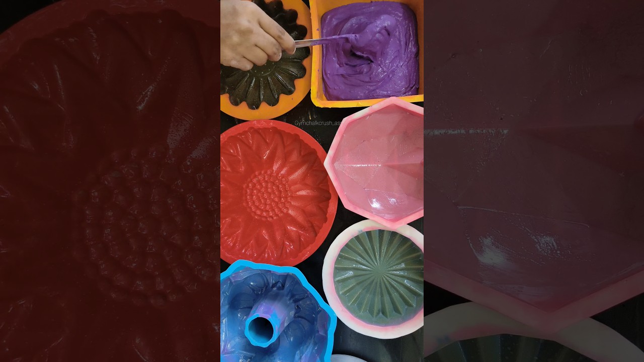 Paste pouring in large moulds 