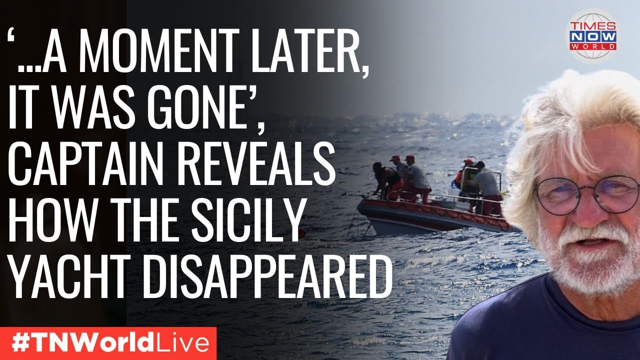 LIVE | Rescue Teams Return to Storm-Sunken Superyacht: Search for British Tech Magnate Mike Lynch