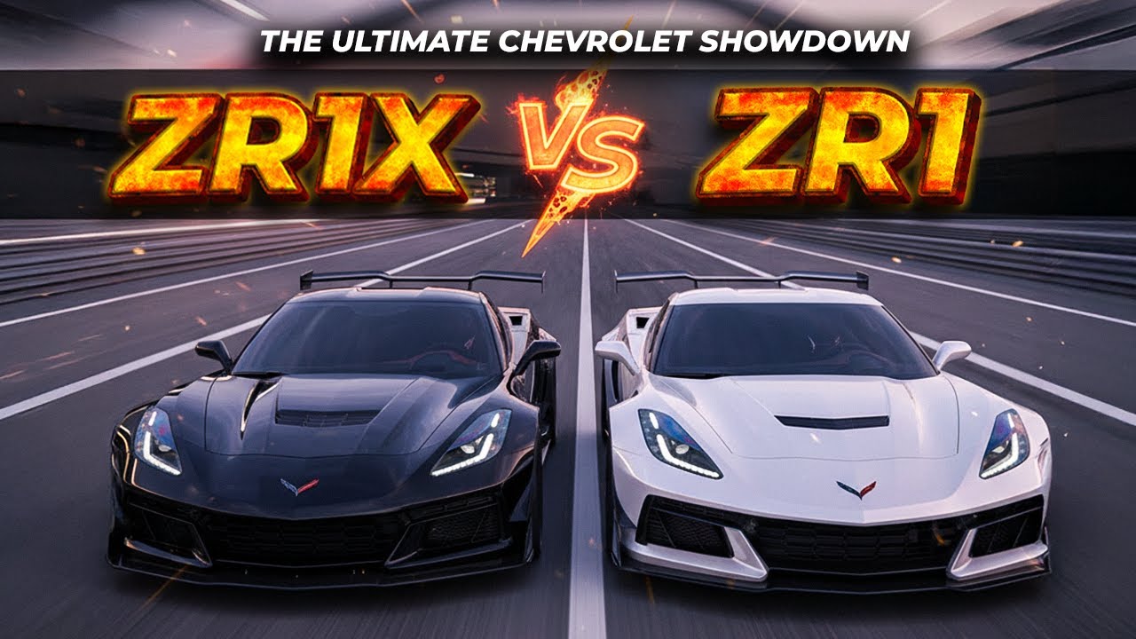 Chevrolet Corvette ZR1X VS Corvette ZR1 2026 | The ULTIMATE Corvette Battle | Chevy Insane Supercar