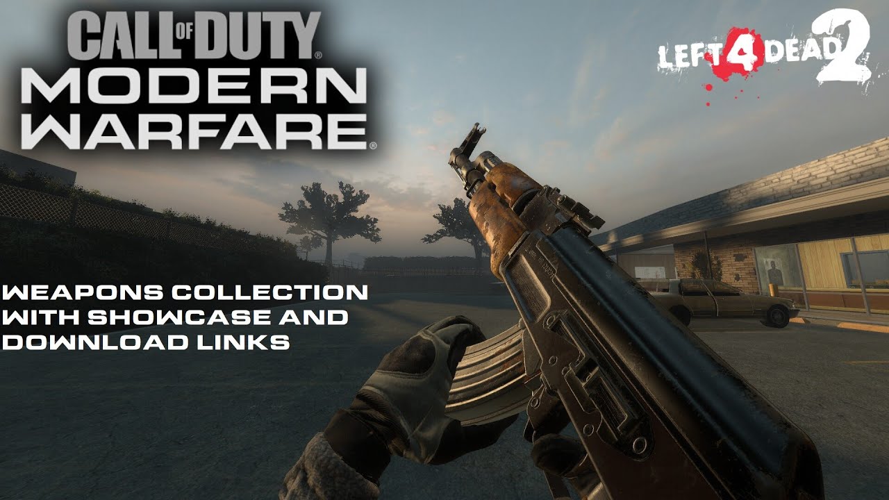 Left 4 Dead 2 Call of Duty&reg; Modern Warfare 2019 WEAPON MOD COLLECTION SHOWCASE Link in Desc. 2021