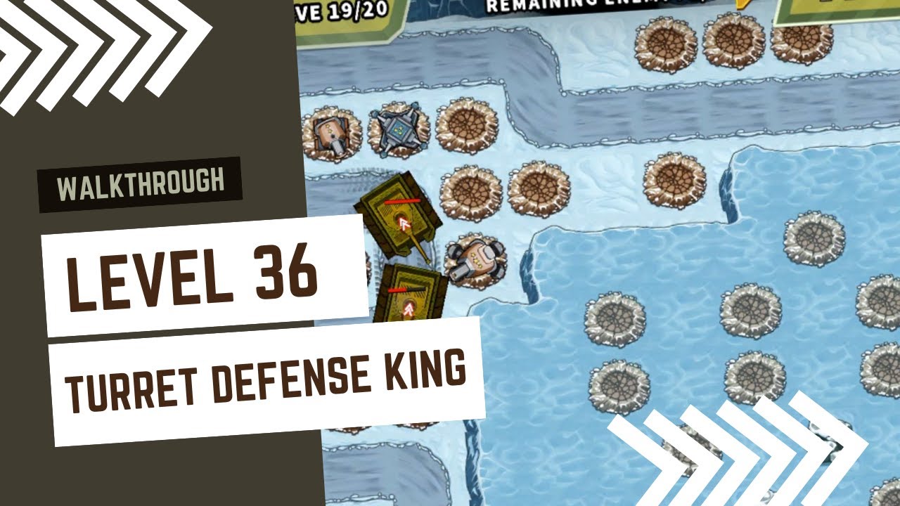 Turret Defense King - Level 36 - Gameplay Walkthrough
