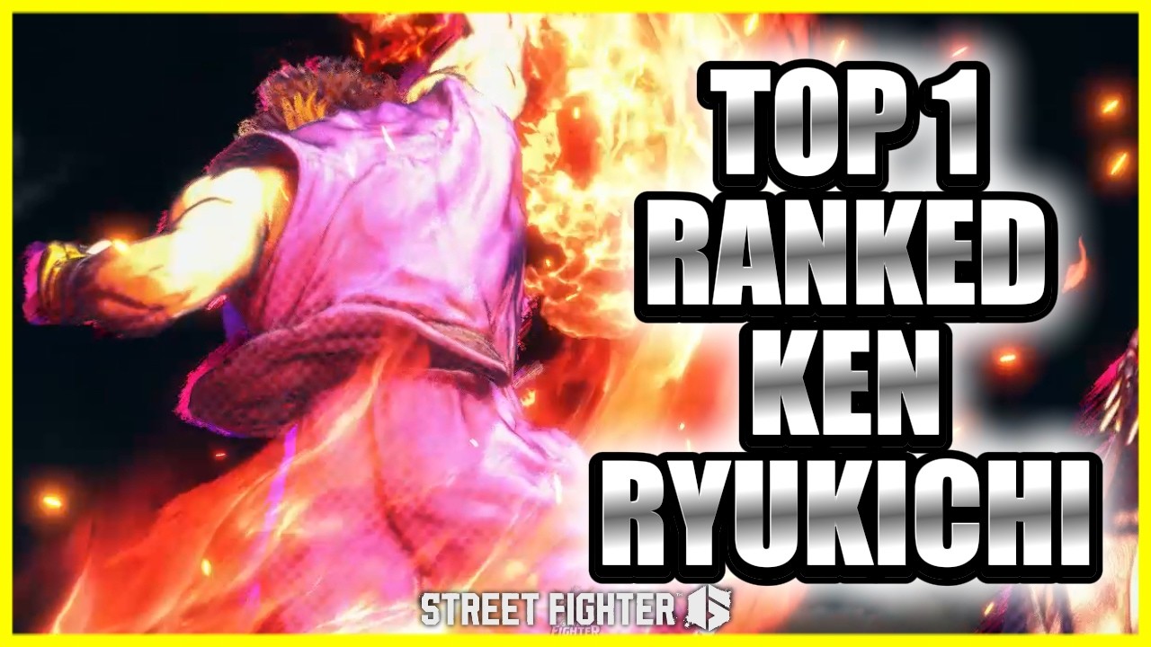 SF6 Ken | Ryukichi Top 1 Ranked Ken | High level gameplay