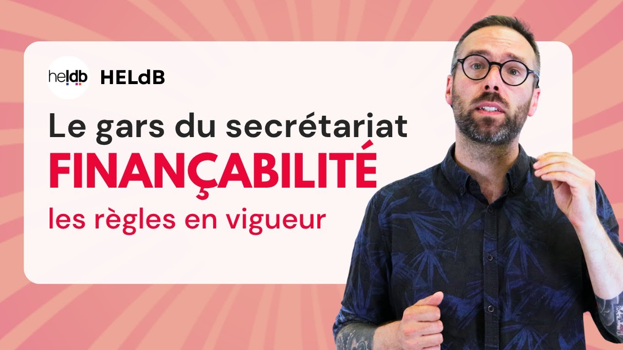 Le gars du secrétariat   finançabilité