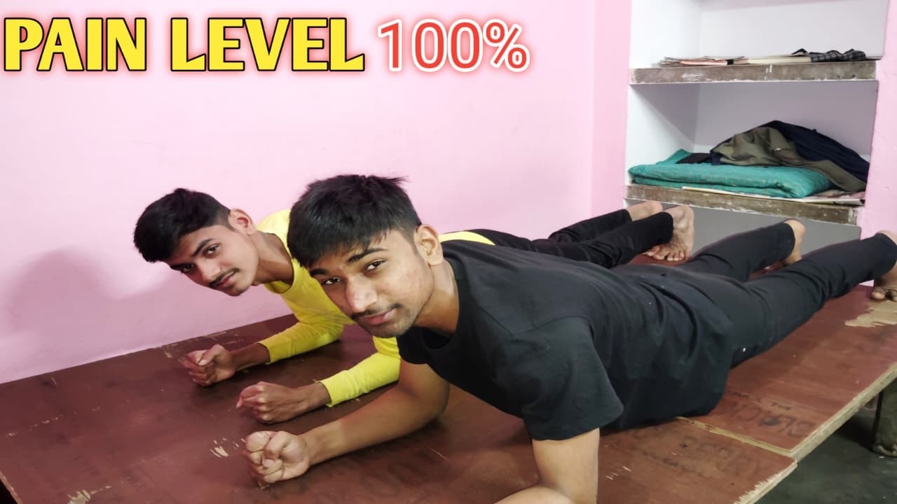 1 Minute Plank 😳 Main Gir Gaya!