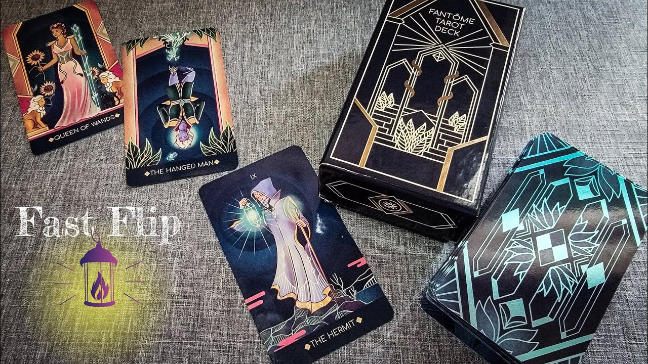 Fantome Tarot Deck Fast Flip, Kickstarter