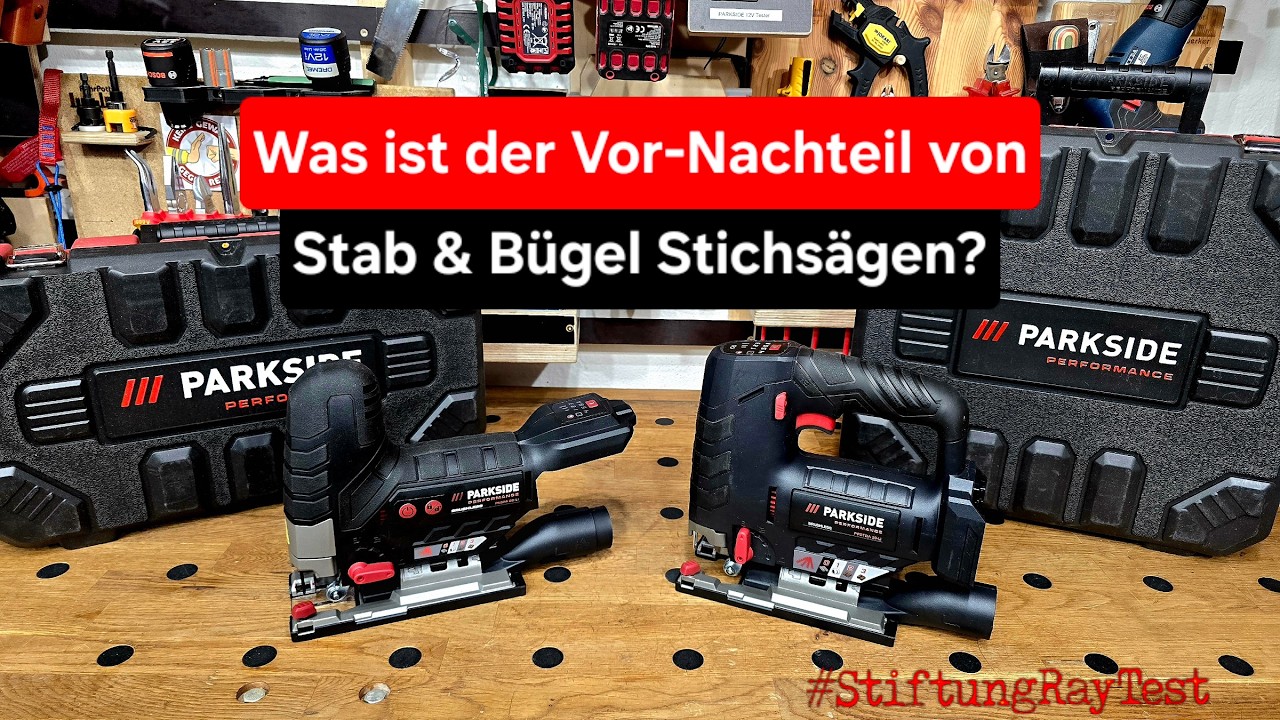 PARKSIDE PERFORMANCE Stichsägen Bügel VS Stab | RPH