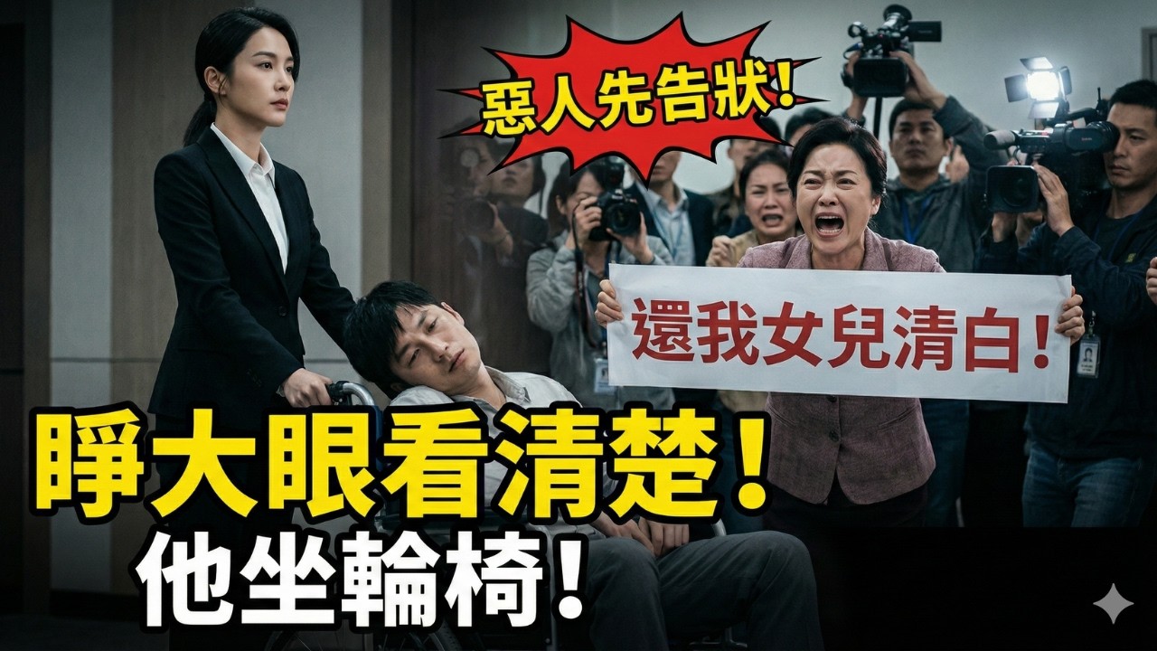 【全集】惡鄰拉橫幅哭訴我兒侵犯！律師媽媽淡定推出「輪椅兒」，全場瞬間死寂！打臉來得太快...