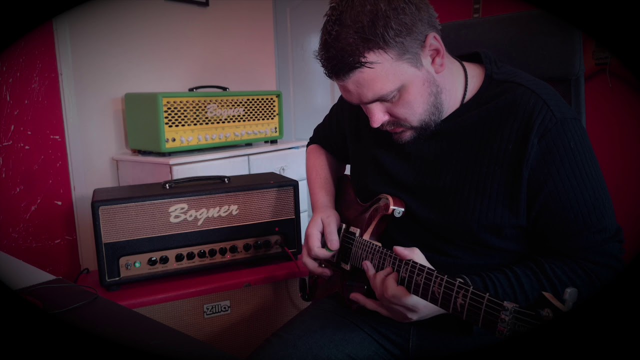 EL34 Bogner Shiva 20th Anniversary 5 dirty minutes with it (No talking)