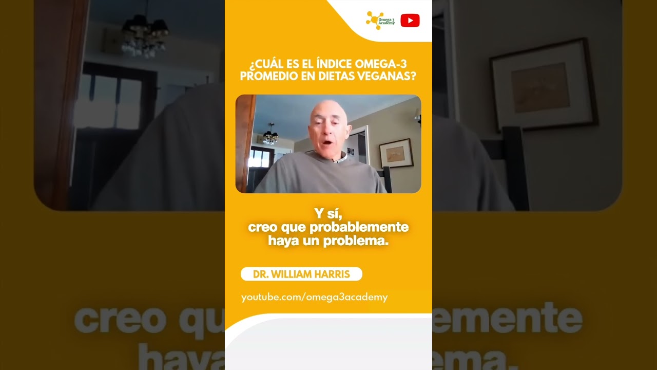 &Iacute;ndice Omega-3 promedio en dietas veganas #omega3 #vegano