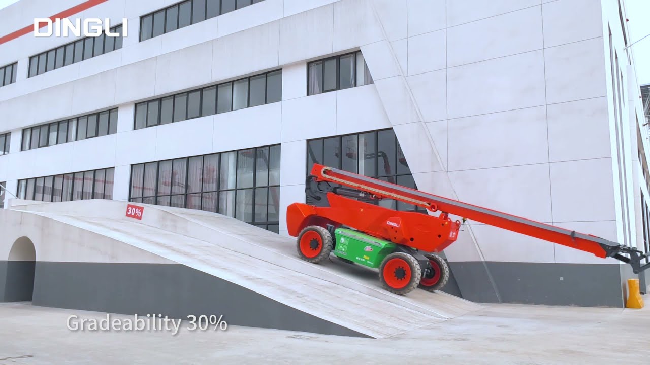 Dingli Articulating Boom Lift——BA28ERT Promotional Video