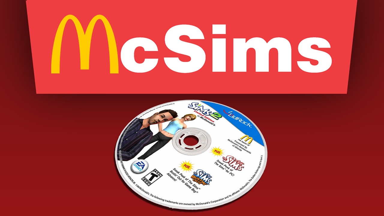 Изучаем заброшенный диск Sims 2 от McDonalds