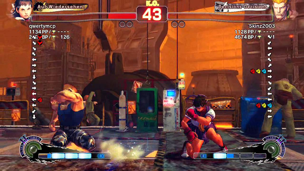 Ultra Street Fighter IV battle: Sakura vs Guile