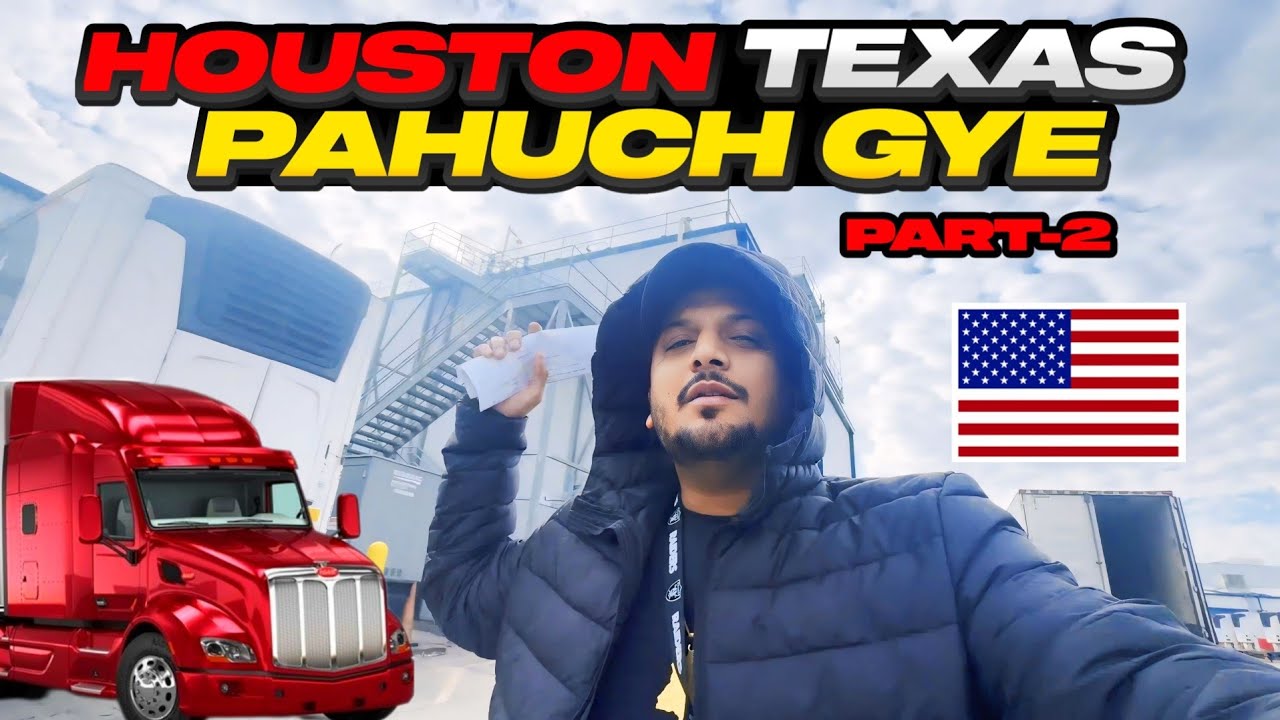 Finally Houston Taxes 🇺🇸 ਪਹੁੰਚ ਗਏ (PART-2) 😍|FREMONT CALIFORNIA 🇺🇸TO TAXES JOURNEY BY TRUCK 🚛