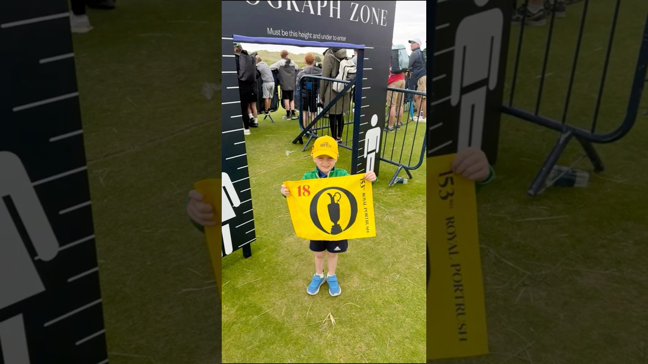 When Rory McIlroy met me at the Open 2025 @ Royal Portrush 