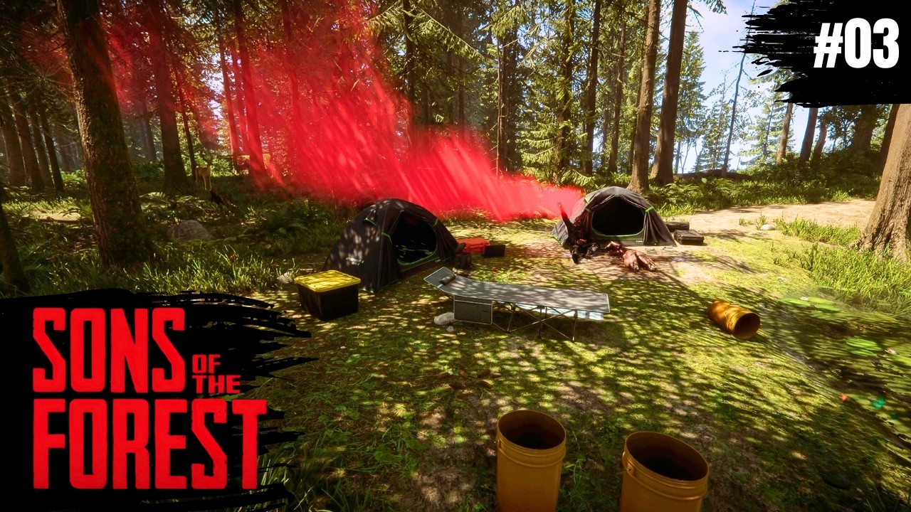 SONS OF THE FOREST 💀 03: Aufbruch zum Strand | Gameplay Deutsch | 2026
