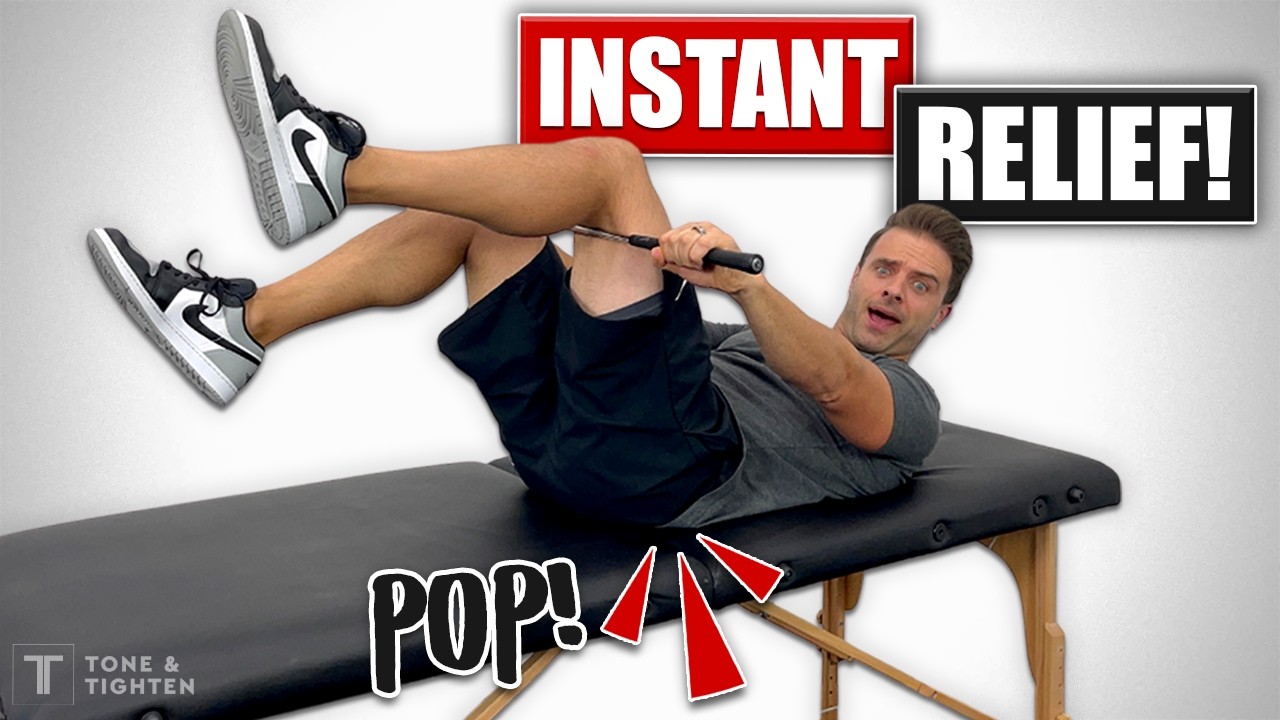 How To Pop Your SI Joint At Home (Sacroiliac Joint Adjustment)