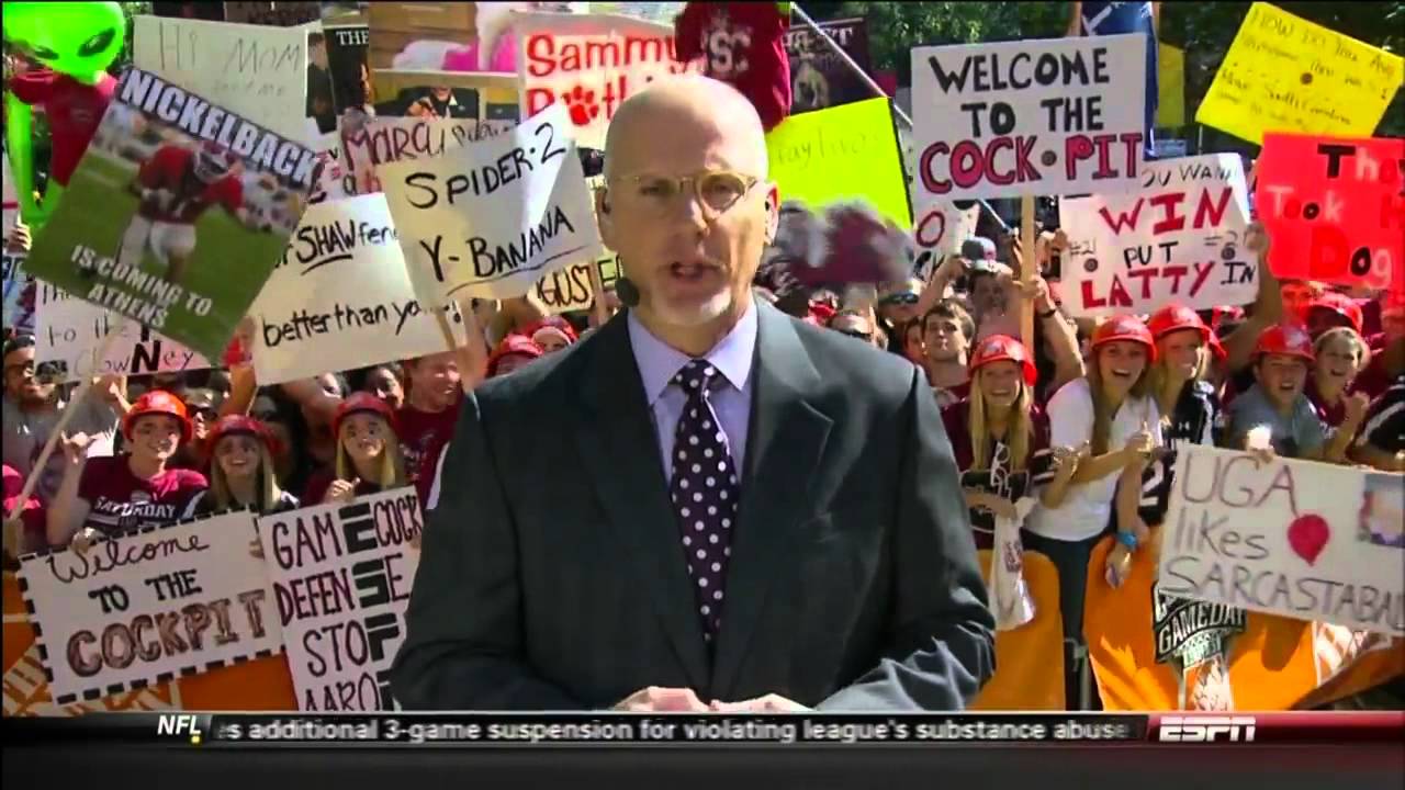 College Gameday Columbia, SC 2012 ESPN