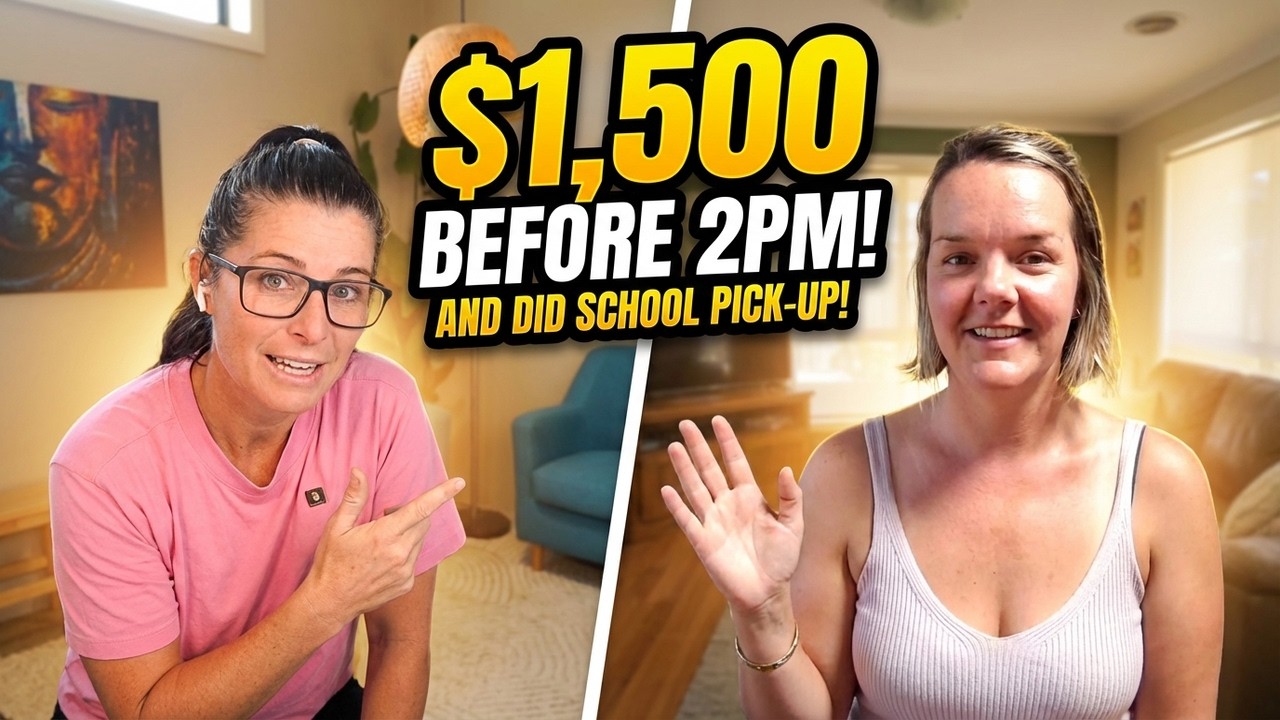 How She Made $1,500 Before 2PM (And Still Did School Pick-Up)